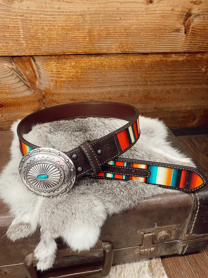 The San Antonio Serape Belt