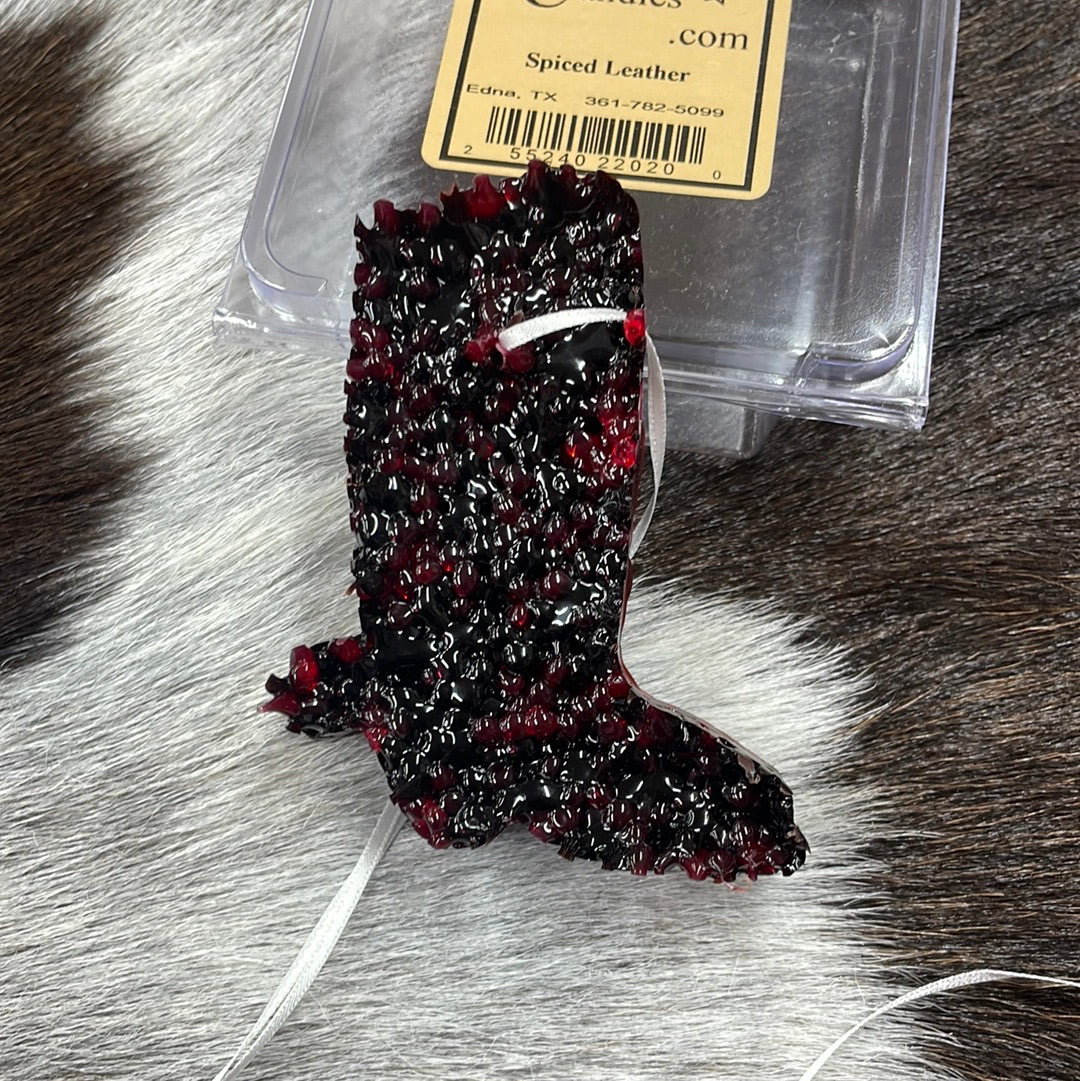 The Spiced Leather Car Freshie