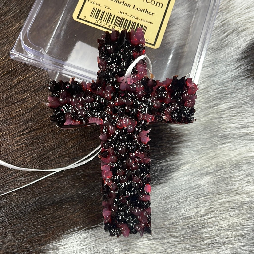 The Watermelon Leather Car Freshie