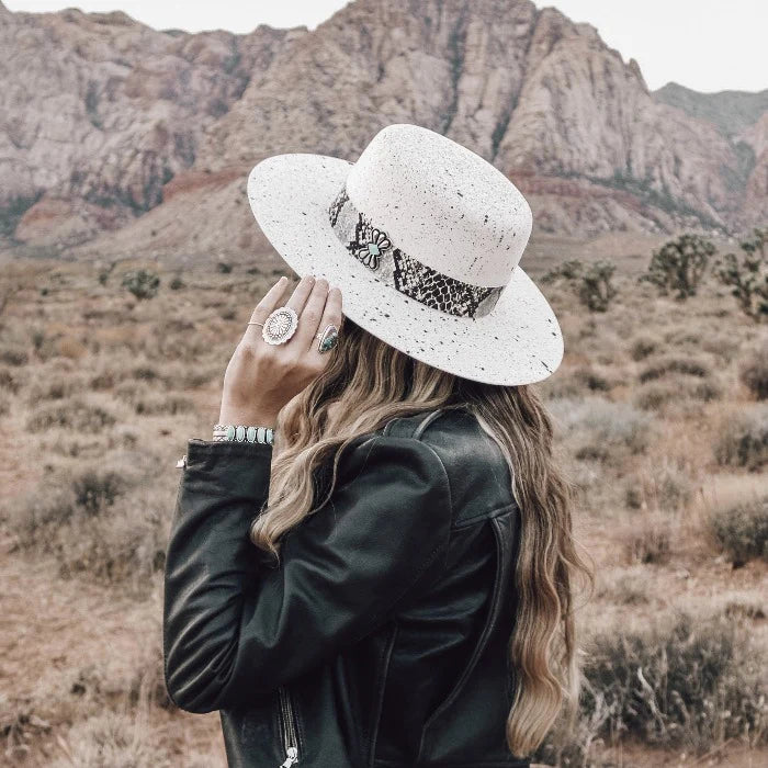 The Atwood Wild Rose Chaparrel Speckled Hat