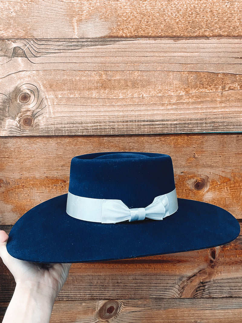 The Atwood Nevada Hat - Dark Blue