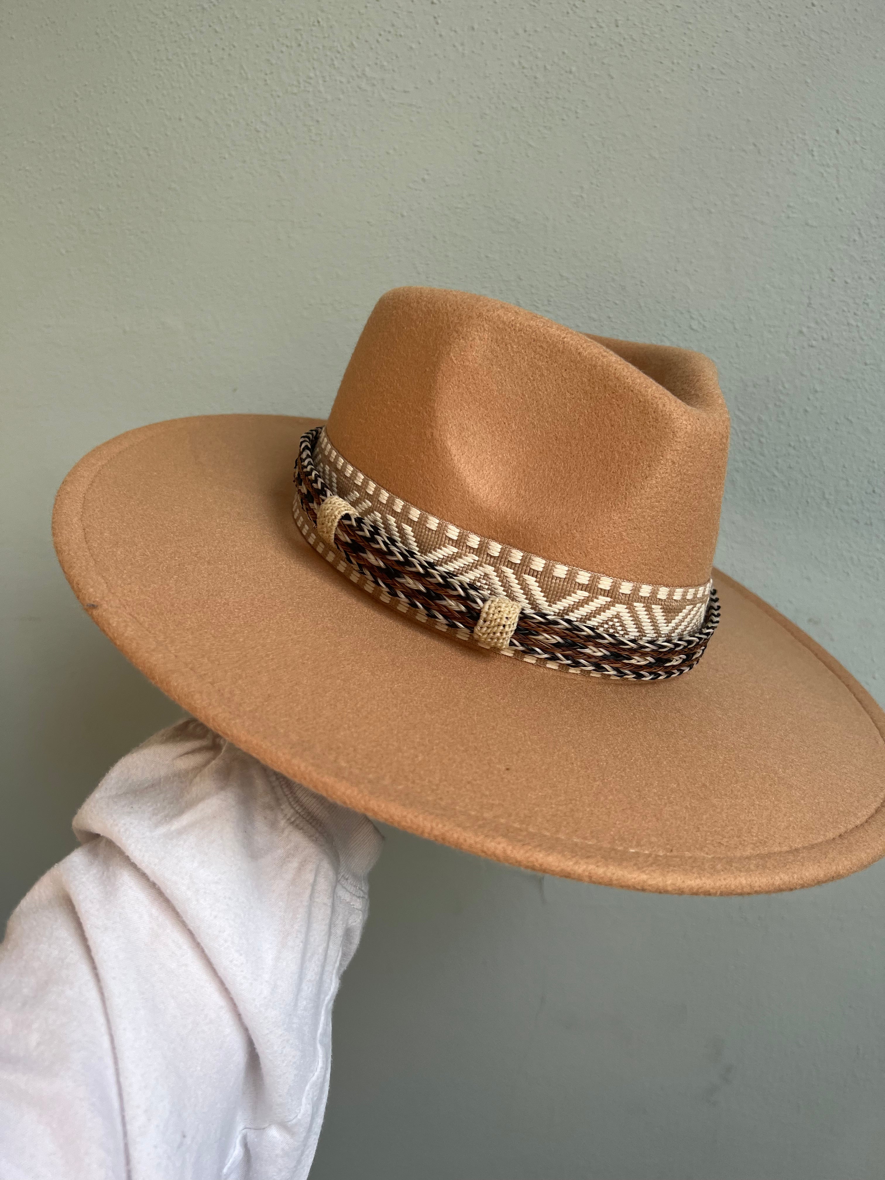 The Double Knot Hat Bands - Brown and Black