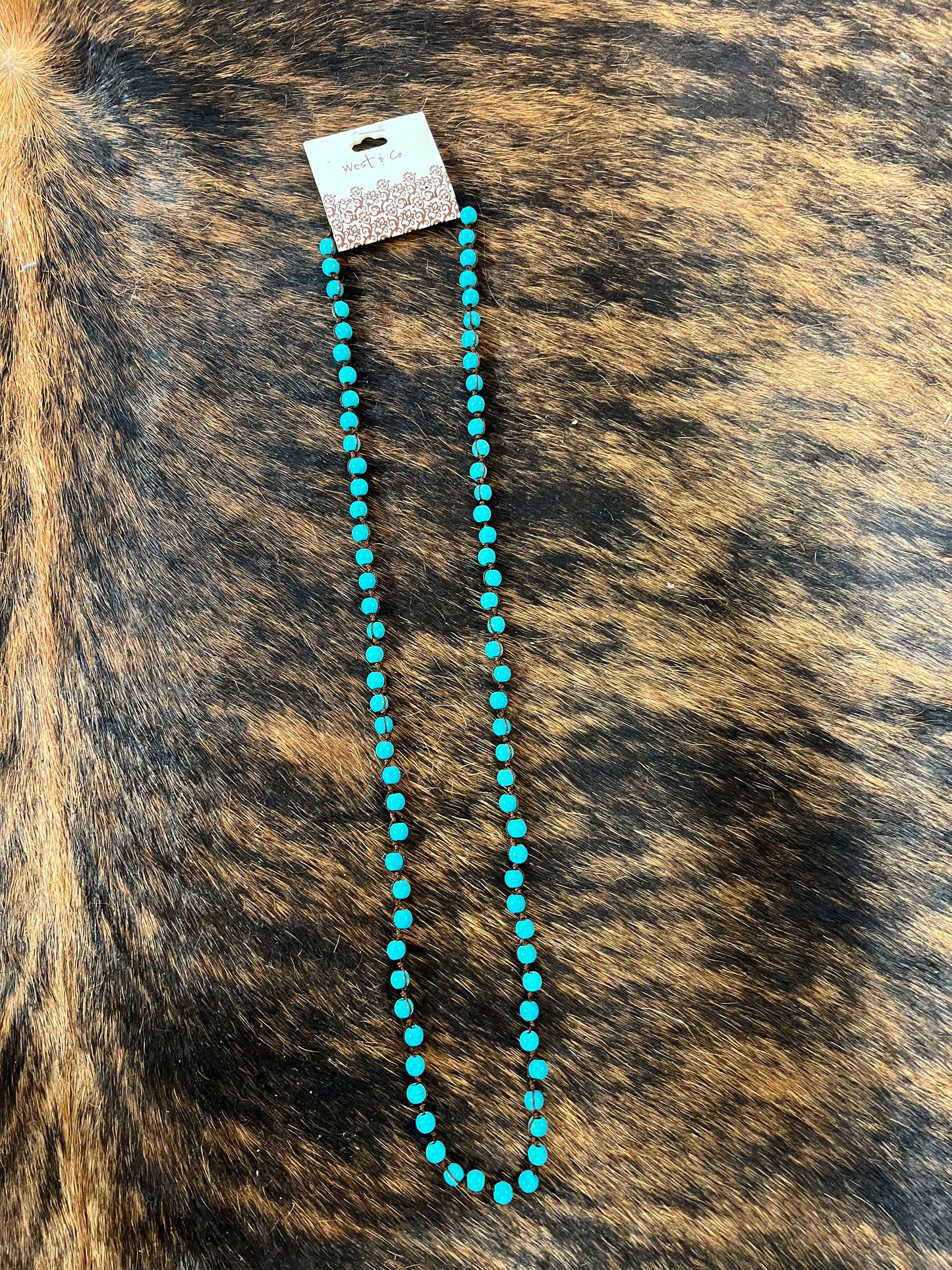 The Turquoise Bead Necklace
