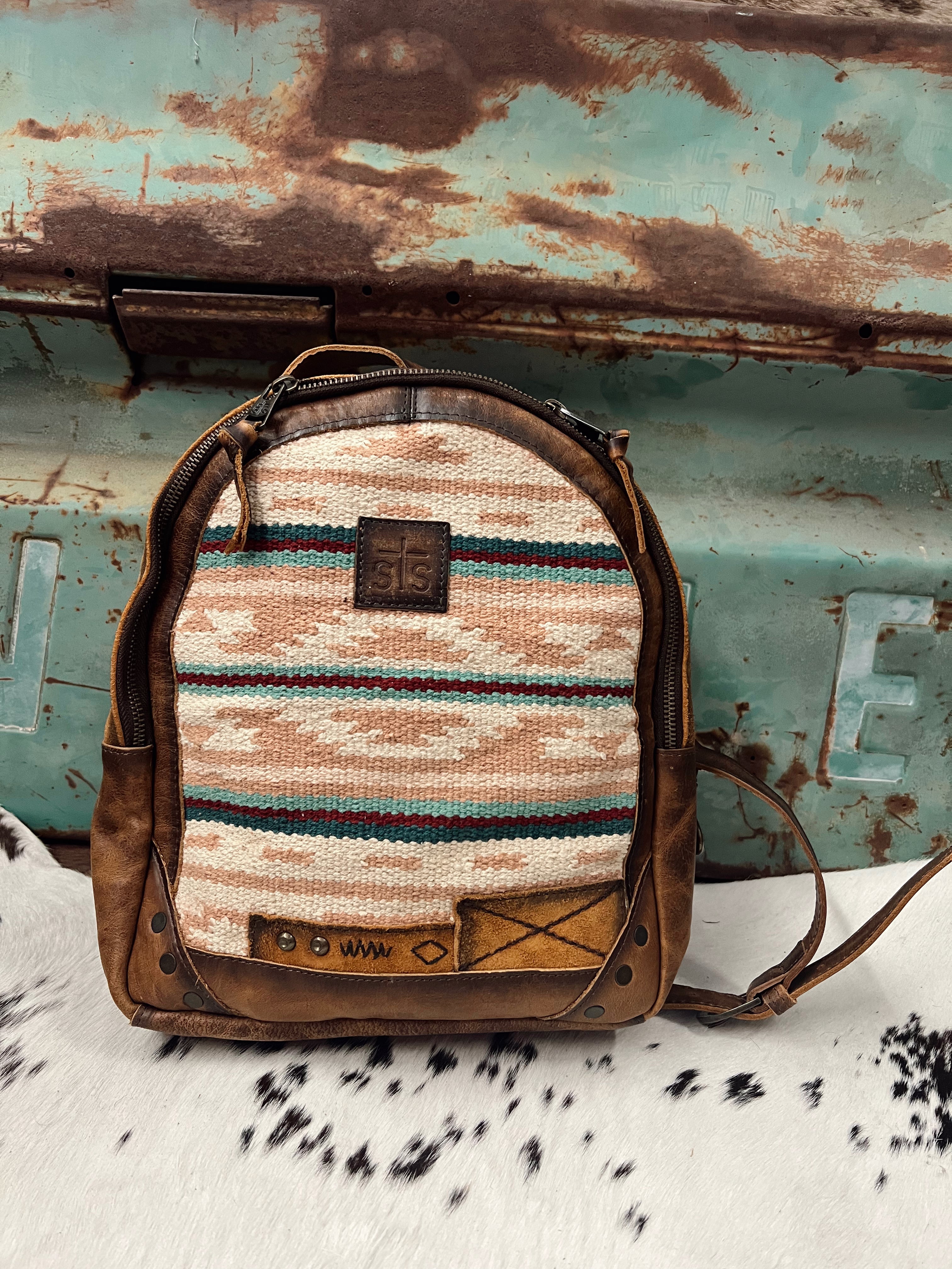 The STS Palomino Serape Mini Backpack