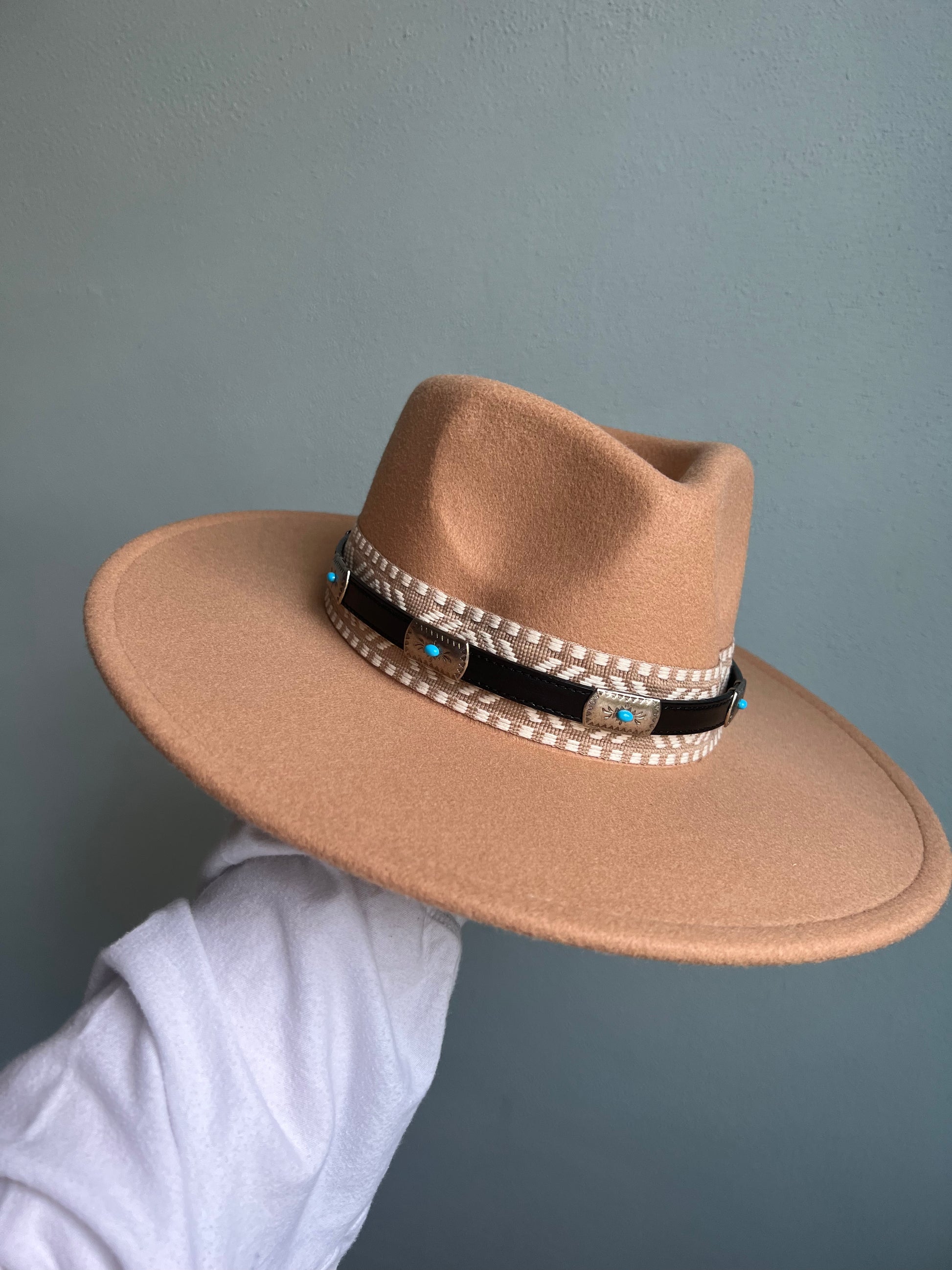 The LV Hat Band – The Turquoise Pistol
