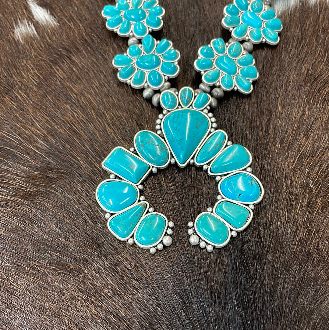 The Lexie Squash Blossom Necklace