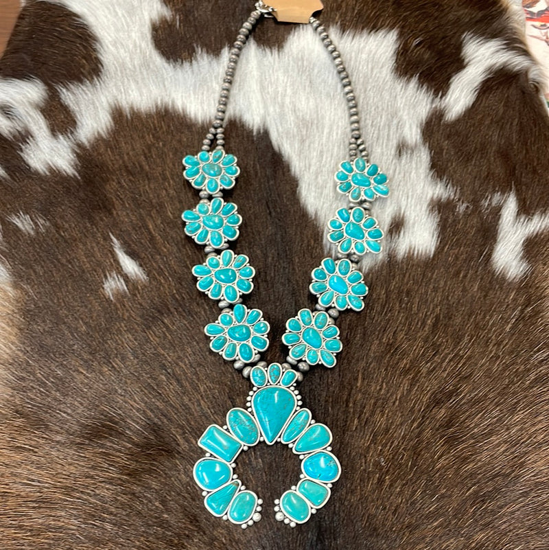 The Lexie Squash Blossom Necklace