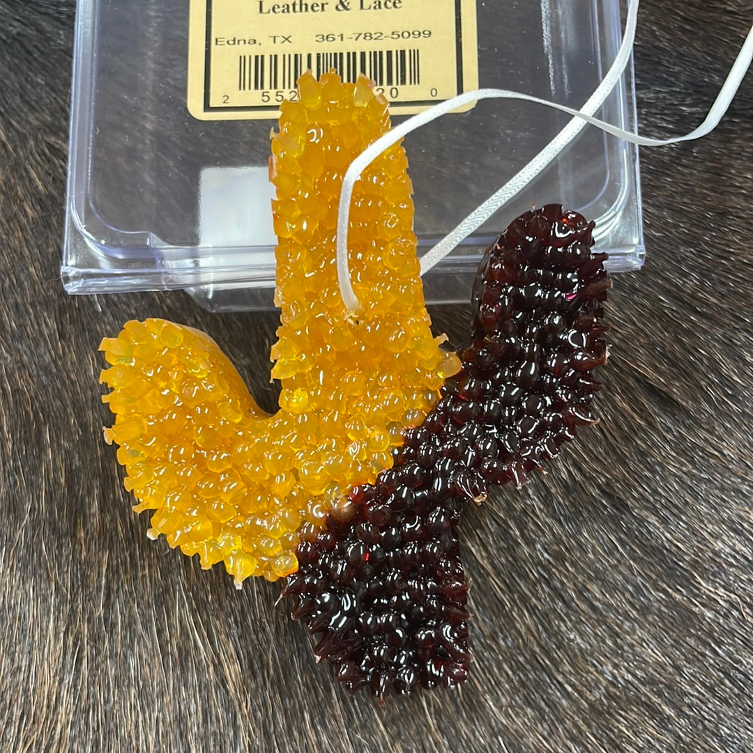 The Leather and Lace Car Freshie