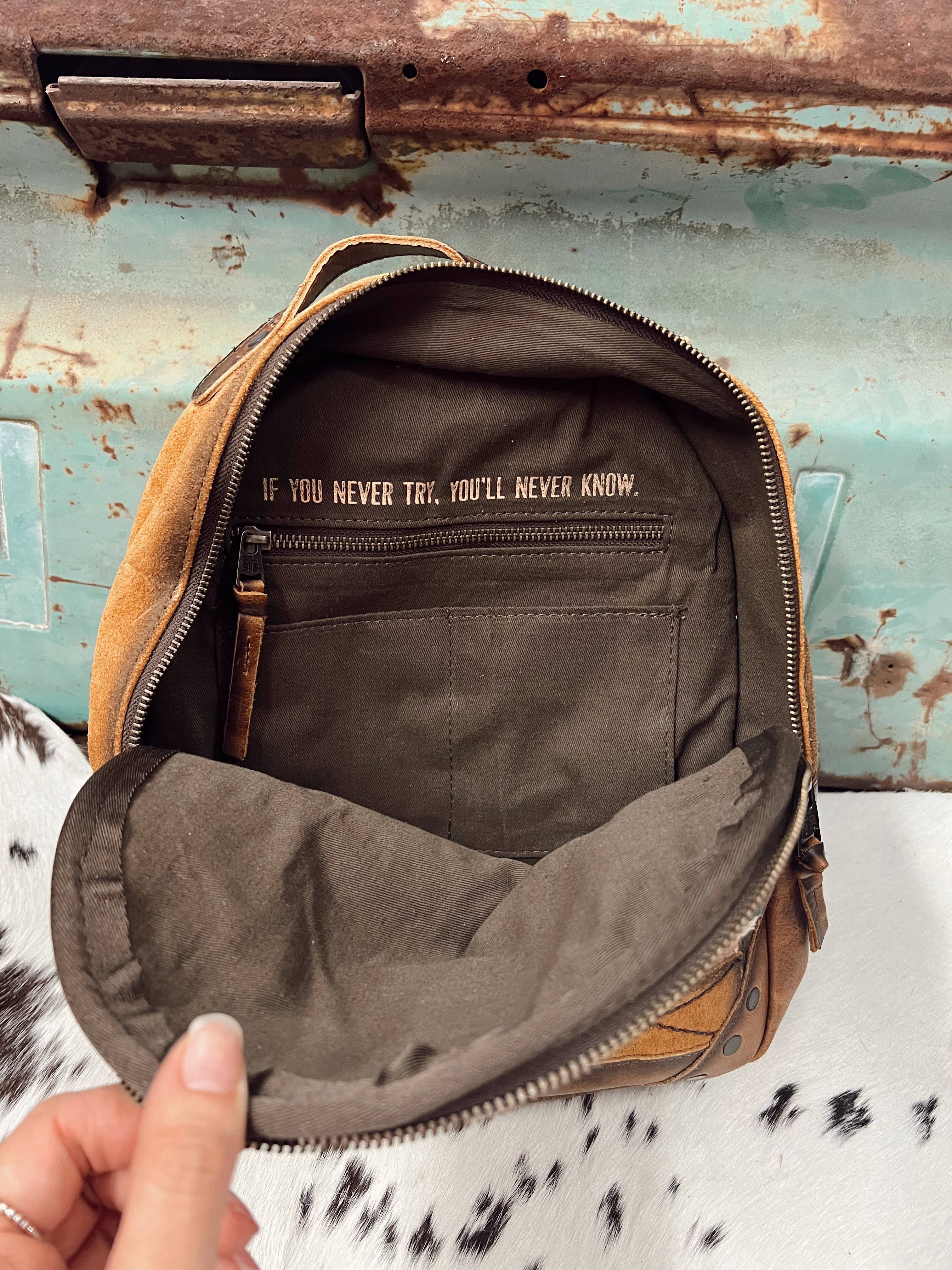 The STS Palomino Serape Mini Backpack