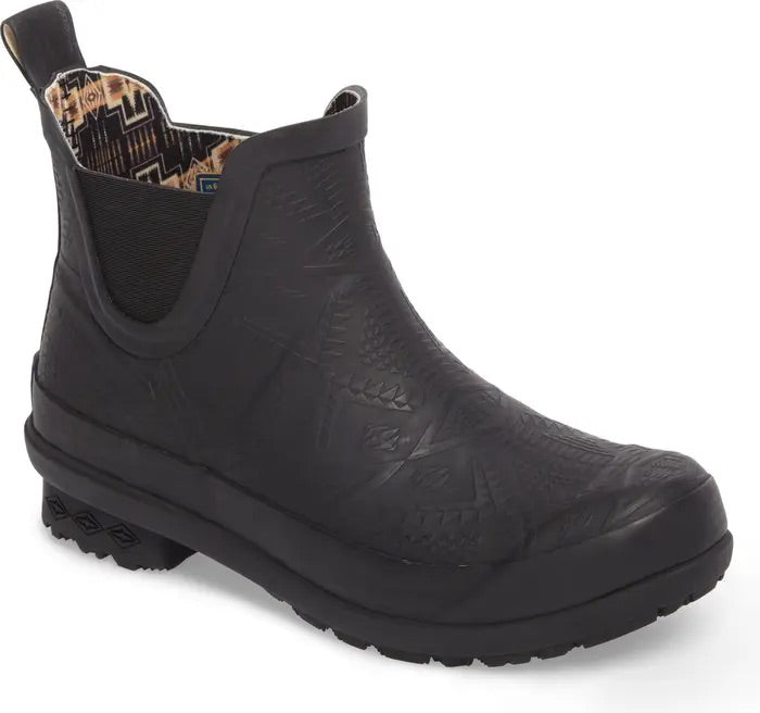 The Pendleton Embossed Chelsea Rain Boot