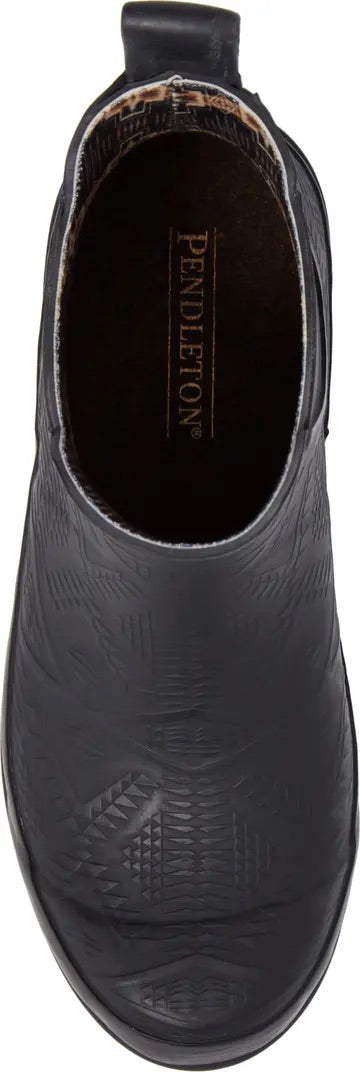 The Pendleton Embossed Chelsea Rain Boot