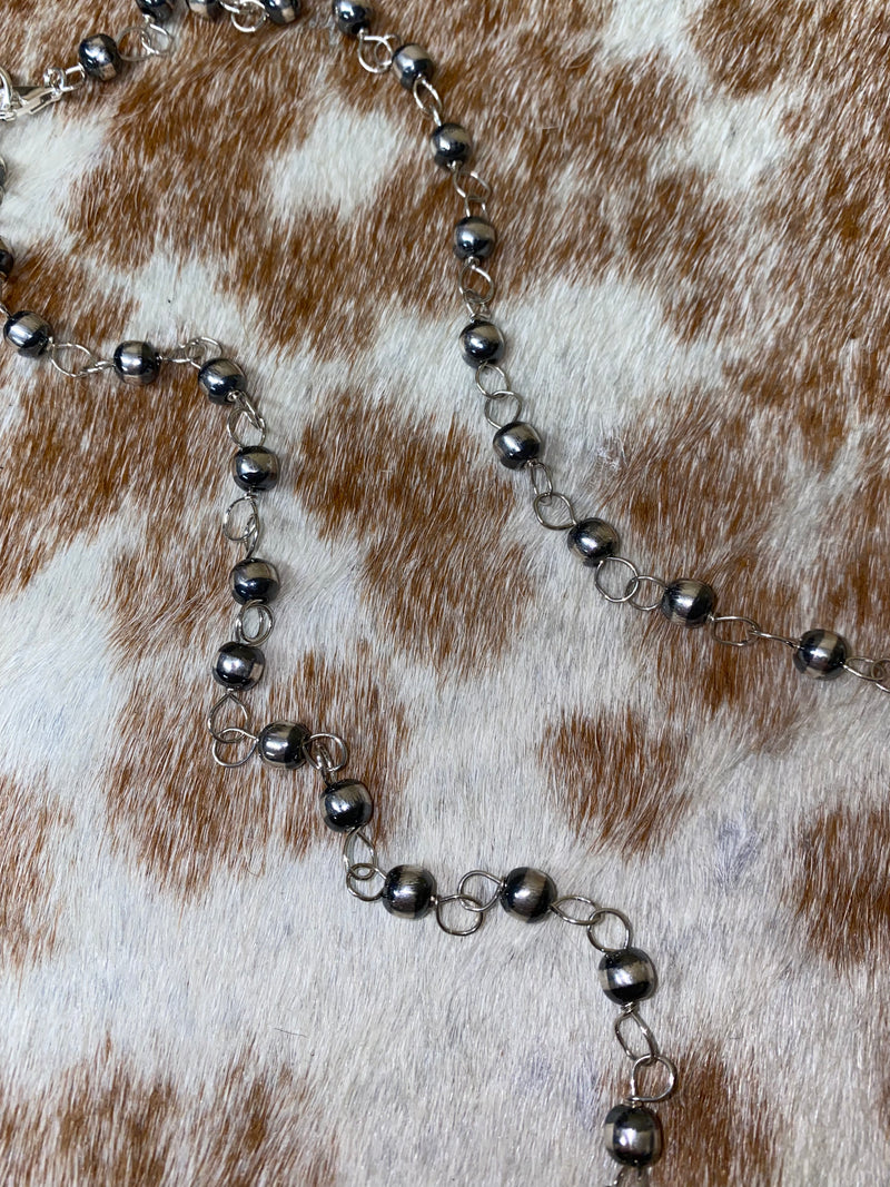 The Rosary Navajo Pearl Necklace