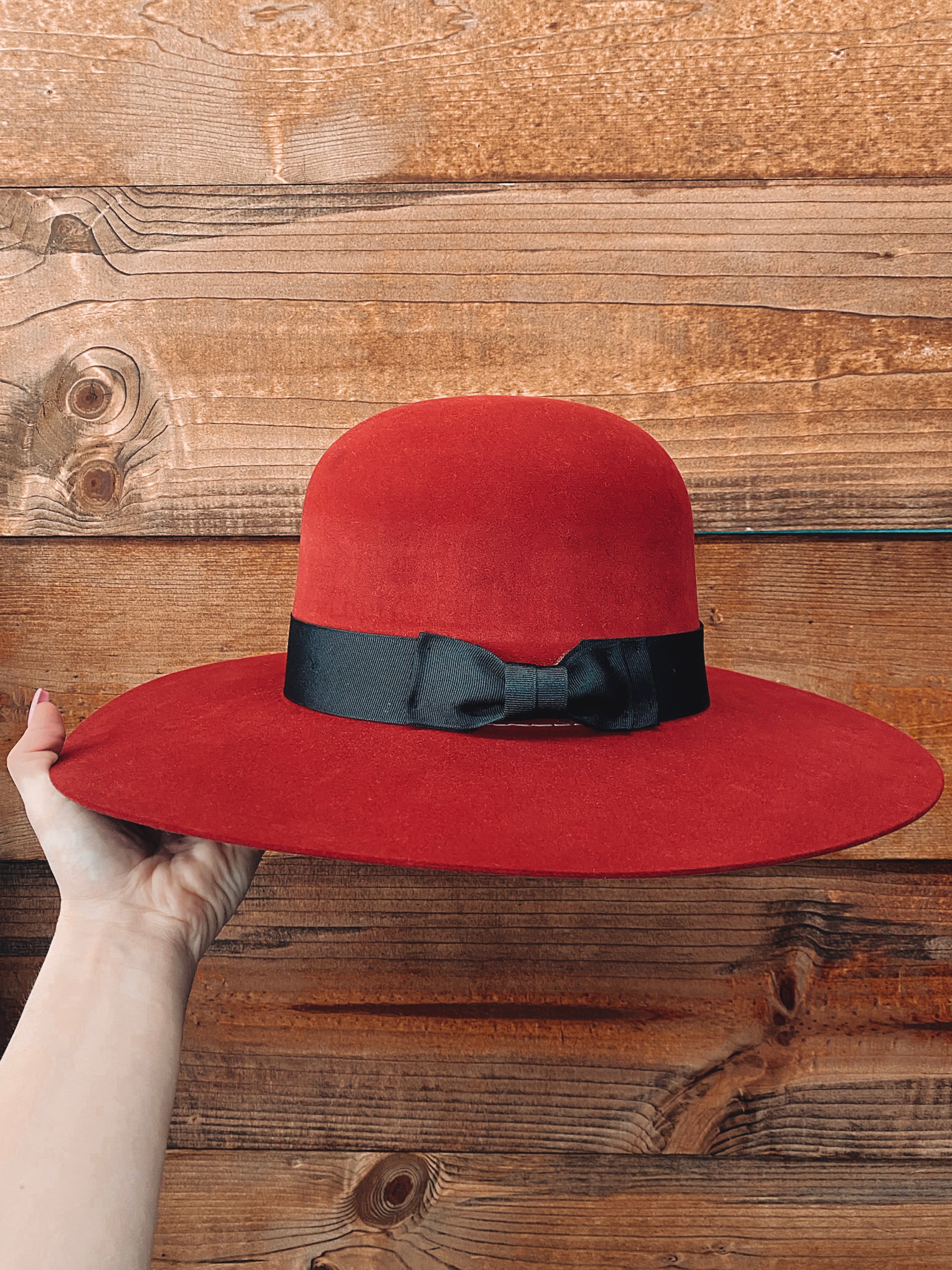 The Atwood Wild Rose Hat - Red